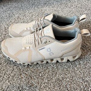 On Clouds Women's Tan Athletic Shoes